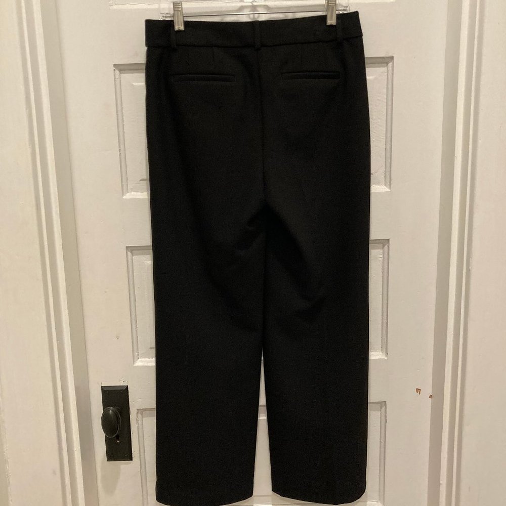 LOFT Black Wide-Leg Trousers - Picture 4 of 8